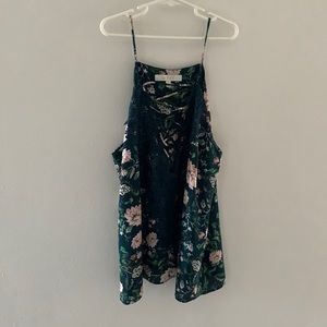 Wayf floral sleeveless top